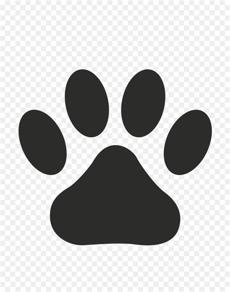 Transparent Paw Print #1584400 | Clipart Library