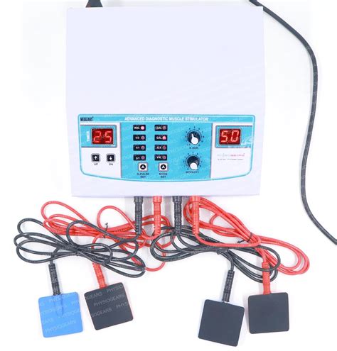 Buy MEDGEARS Muscle Stimulator Machine for Physiotherapy 4 Channel ...