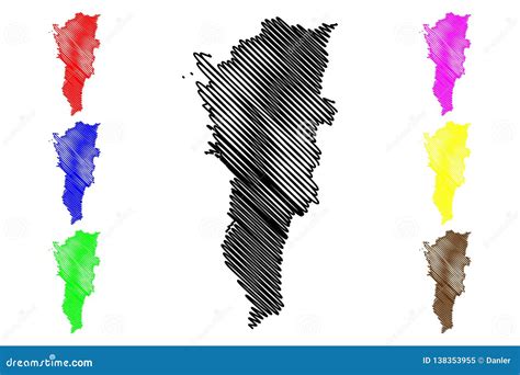 Metro Manila map vector stock vector. Illustration of drawing - 138353955
