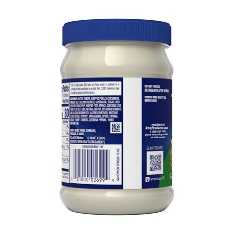 Buy Kraft America's Favorite Sandwich Spread, 15 fl oz Jar from Dollar ...