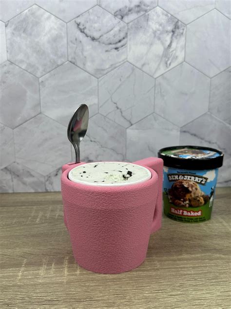 Best 13 Pint Ice Cream Cozie Holder STL – 3D Printable Cozy for Pints ...