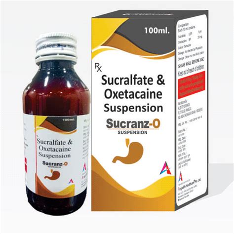 SUCRANZ-O 100ml Suspension Angiolife Healthcare Pvt Ltd