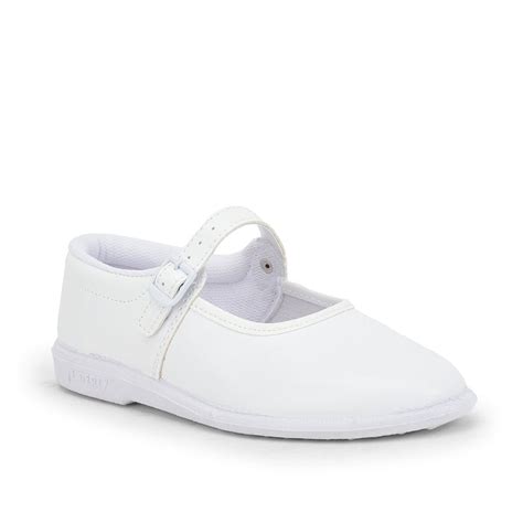 Buy White Ballerina Dress School Shoes For Kids S/GIRL (N)