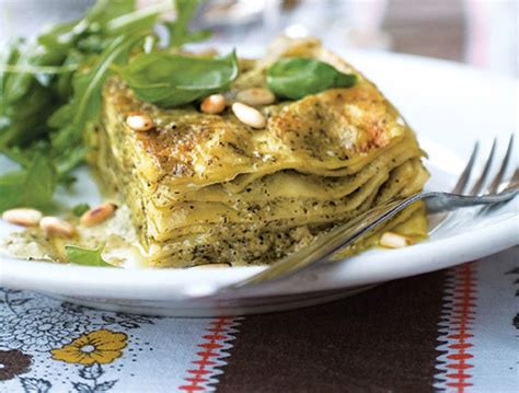 lasagnes pesto