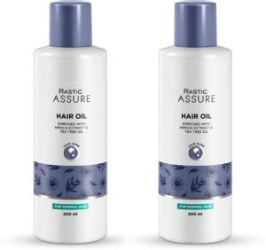 Rastic Assure Hair Oil enriched with Arnica Extract & Tea Tree oil Pack ...
