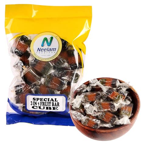 Neelam Foodland 3 in 1 Fruit Bar Cube ( Kachi Keri, Tamarind & Aam ...