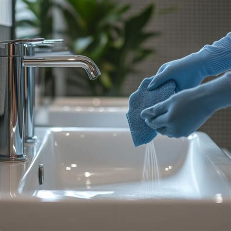 Cleaning metal fixtures and hardware | Premium AI-generated image