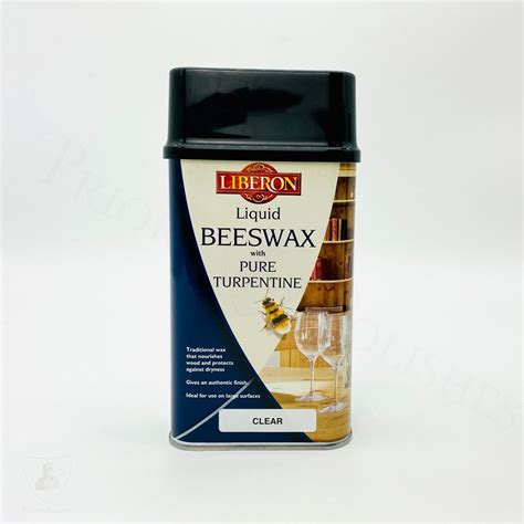 Liberon Liquid Beeswax With Pure Turpentine - 500ml - Priory Polishes