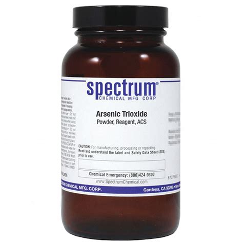 Arsenic Trioxide,Pwdr,Rgnt,ACS,500g - Grainger