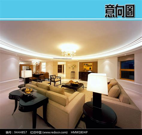 现代风格住宅室内空间装饰设计su模型