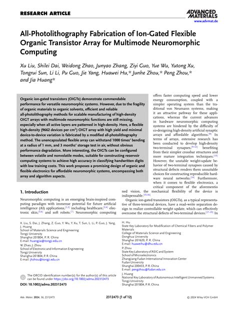 Image result for Flexible Transistor Array
