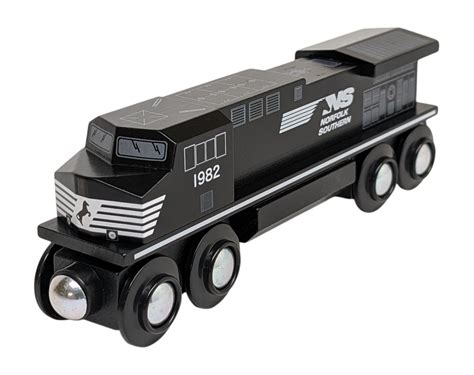 Norfolk Southern Diesel Locomotive wooden train | Choo Choo Track & Toy Co.