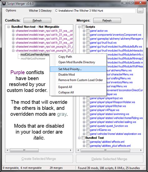 Image result for How to Merge Script Witcher 3