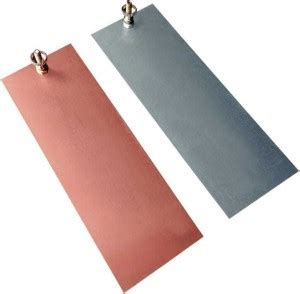 VITSZEE Copper, Zinc Plate ( Strips ) for Science Experiment| Practical ...