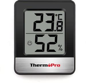 24x7eMall Thermopro TP49 black Digital Hygrometer Humidity Meter Room ...