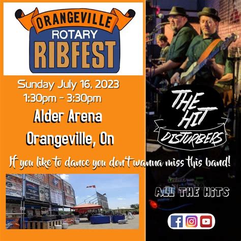 The Hit Disturbers at The Orangeville Ribfest, Orangeville Rotary ...