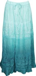 Indiatrendzs Self Design Women Straight Green Skirt - Buy Indiatrendzs ...