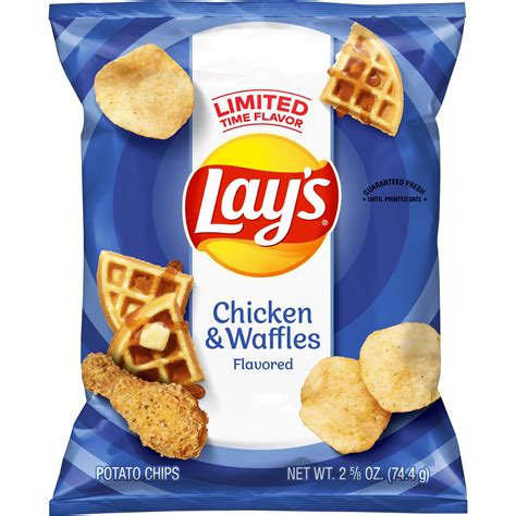 Chicken Waffle Chips Lays