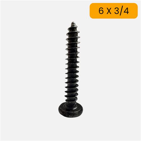 Tornillo para lamina cabeza pan phillips pavonado 6 X 3/4 – Sofalca