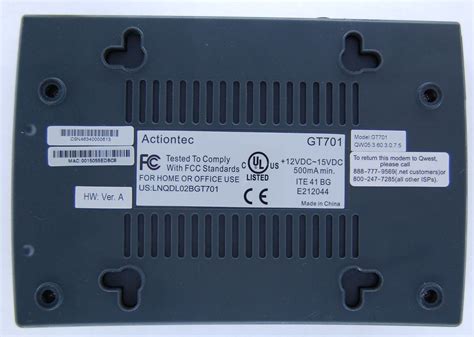 Image result for Actiontec DSL Modem