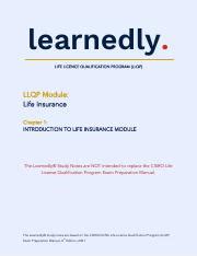 Life Insurance Study Class 的图像结果