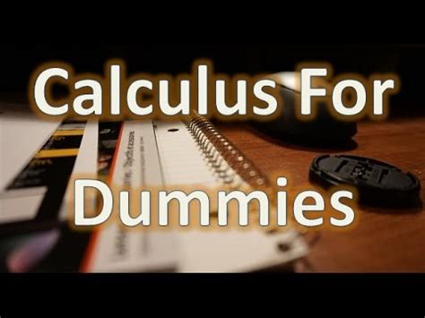 Image result for Calc For Dummies