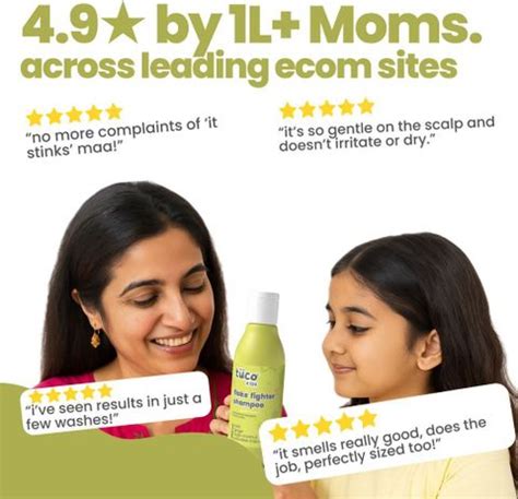 TuCo Kids Anti-Dandruff Shampoo for Ages 2-10 Years - 200ml (Pack Of 2 ...