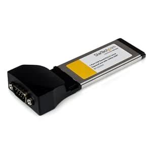 StarTech.com 1 Port ExpressCard to RS232 DB9 Serial Adapter Card w ...