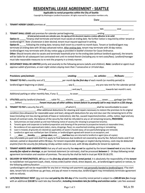2015-2026 Form WA WLA 59 - Seattle City - Blank Fillable Template ...
