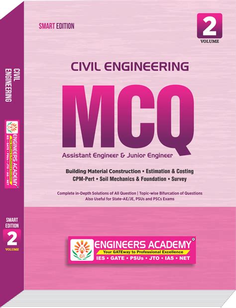Buy Civil Engineering MCQ Vol-2 Smart Edition Book | EA Publications ...