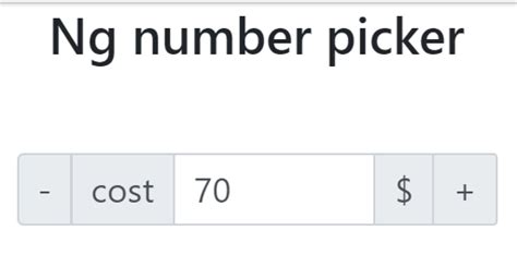Image result for jQuery UI Number Picker