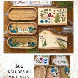 Build your own wildflower resin tray, Sammy Cohens Restaurant and Bar ...