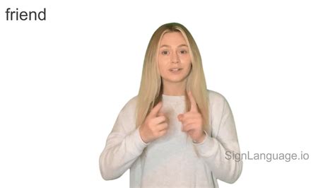 friend in ASL - Example # 1 - American Sign Language