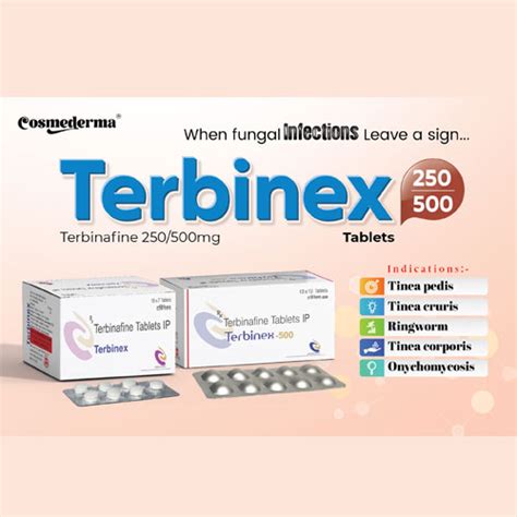 Terbinafine 250mg Tablets Servocare Lifesciences