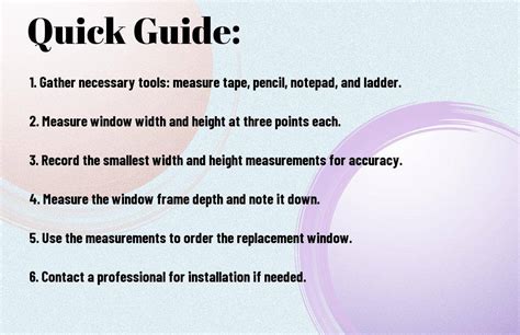 Replacement Windows Measurement Guide 的图像结果