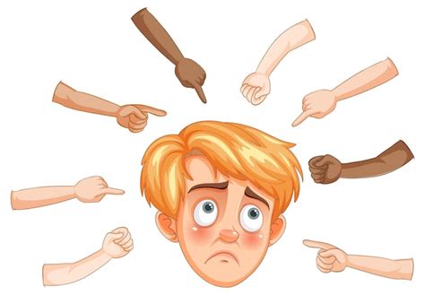 Accusation and blame illustration | Free Vector