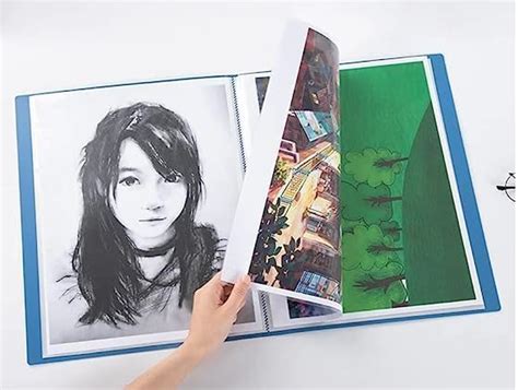 Jewett Display Book File Folder, A4 Size 60 Pockets, File Folder for ...