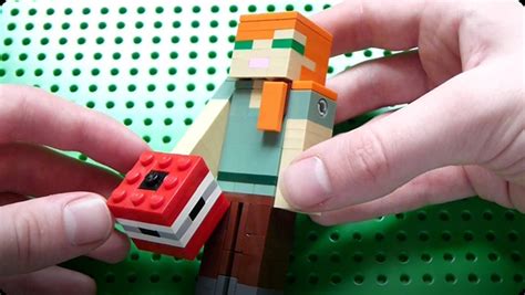 Image result for How Build LEGO Minecraft TNT Block