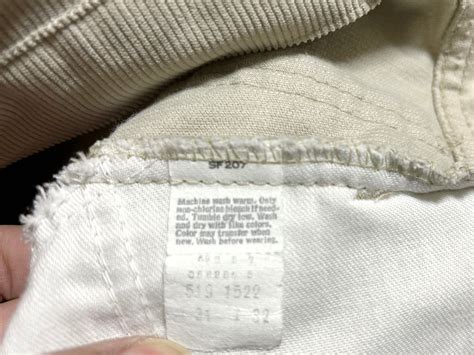 80s Levis リーバイス 519 コーデュロイパンツ 1522 SCOVILL 【W31】CD-302 | BACK IN THE DAYZ.