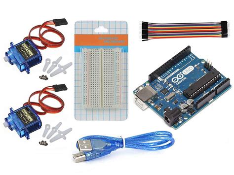 REES52 Experimental Robotic Components Kit with Arduino UNO and Servos ...