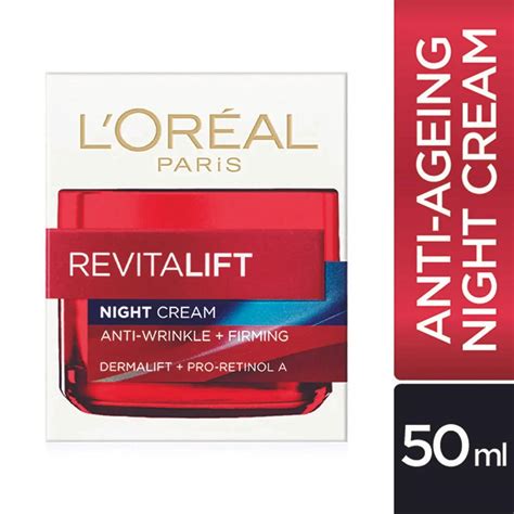 L'Oreal Paris Revitalift Moisturizing Night Cream (50ml)