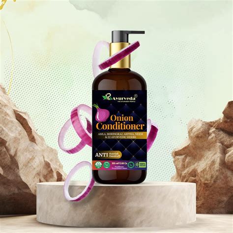 AR Ayurveda onion conditioner for healthier and stronger hair