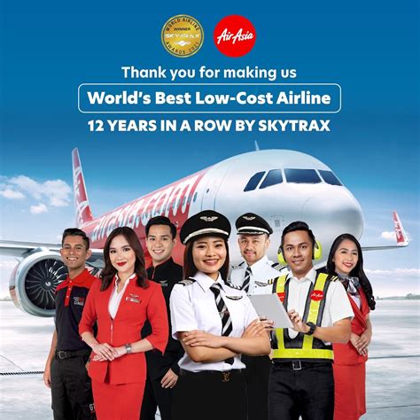 AirAsia wins World’s Best Low-Cost Airline for 12th Consecutive Year at ...