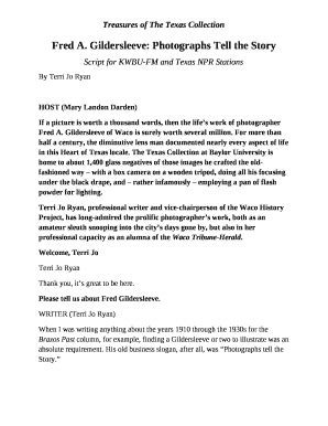 1+ Free Editable Radio Programs Templates in MS Word [DOC] | pdfFiller