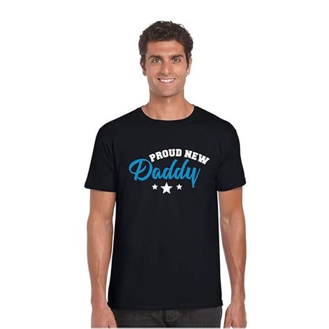 Buy TheYaYaCafe Yaya Cafe Fathers Day Proud New Daddy Printed Men's ...
