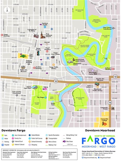 Map Of Fargo
