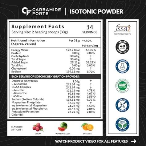 Carbamide Forte Isotonic Powder | Instant Energy Drink for Workout - – Halt