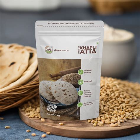 Low GI Khapli Atta,perfect for soft nutrient-rich rotis – deccanmudra