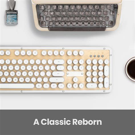 Azio Retro Classic Bluetooth (Maple) - Luxury Vintage Backlit ...