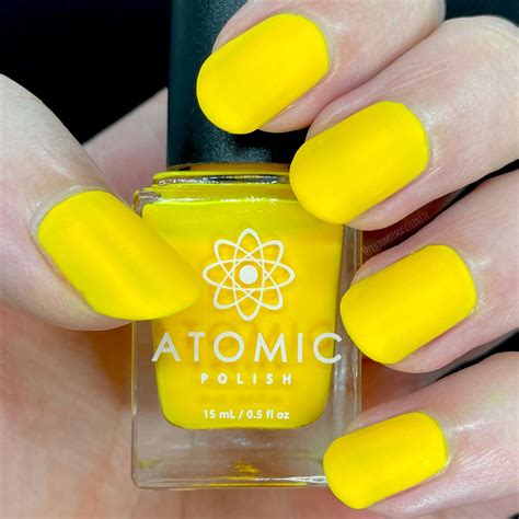 Bright Yellow Nail Polish